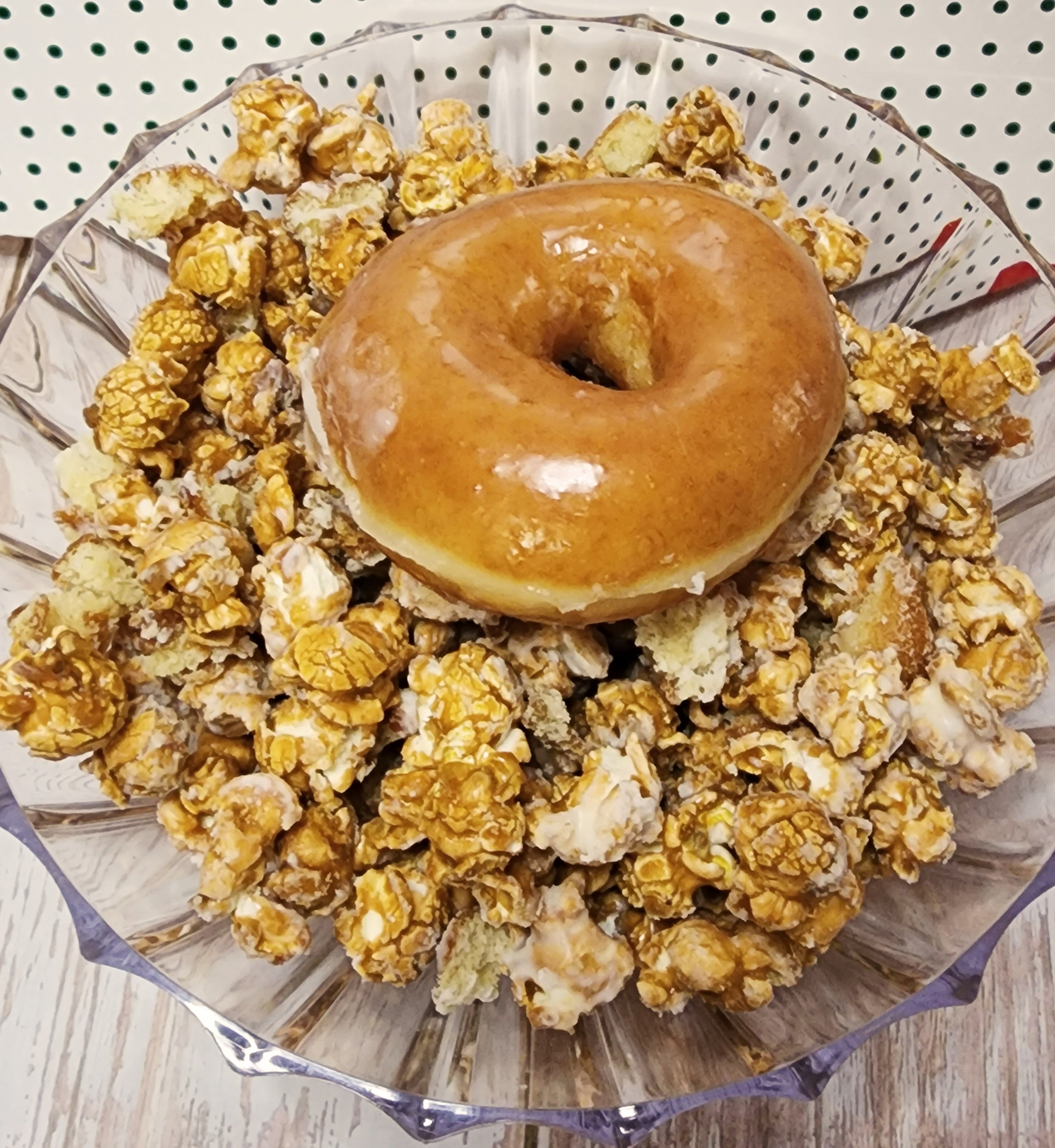 Crispy Glazed Doughnut Popcorn