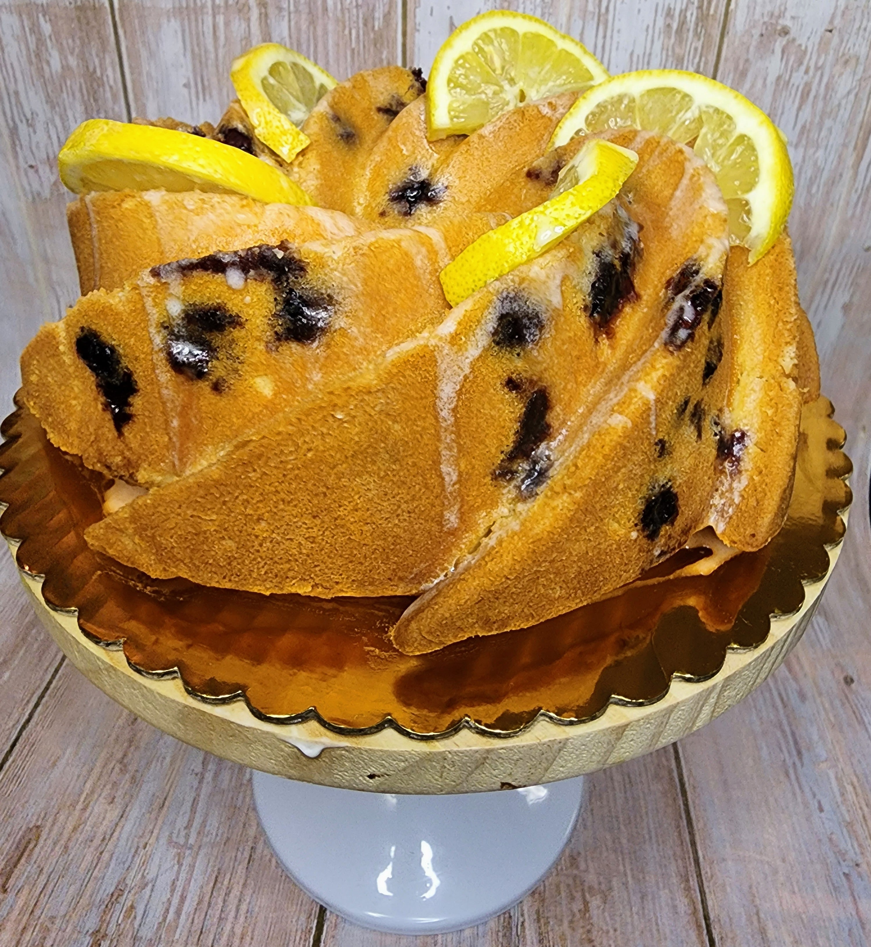 Blueberry Lemon Pound Cake