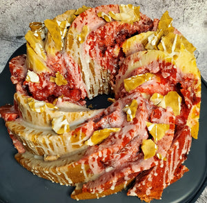 Neapolitan Bundt Cake