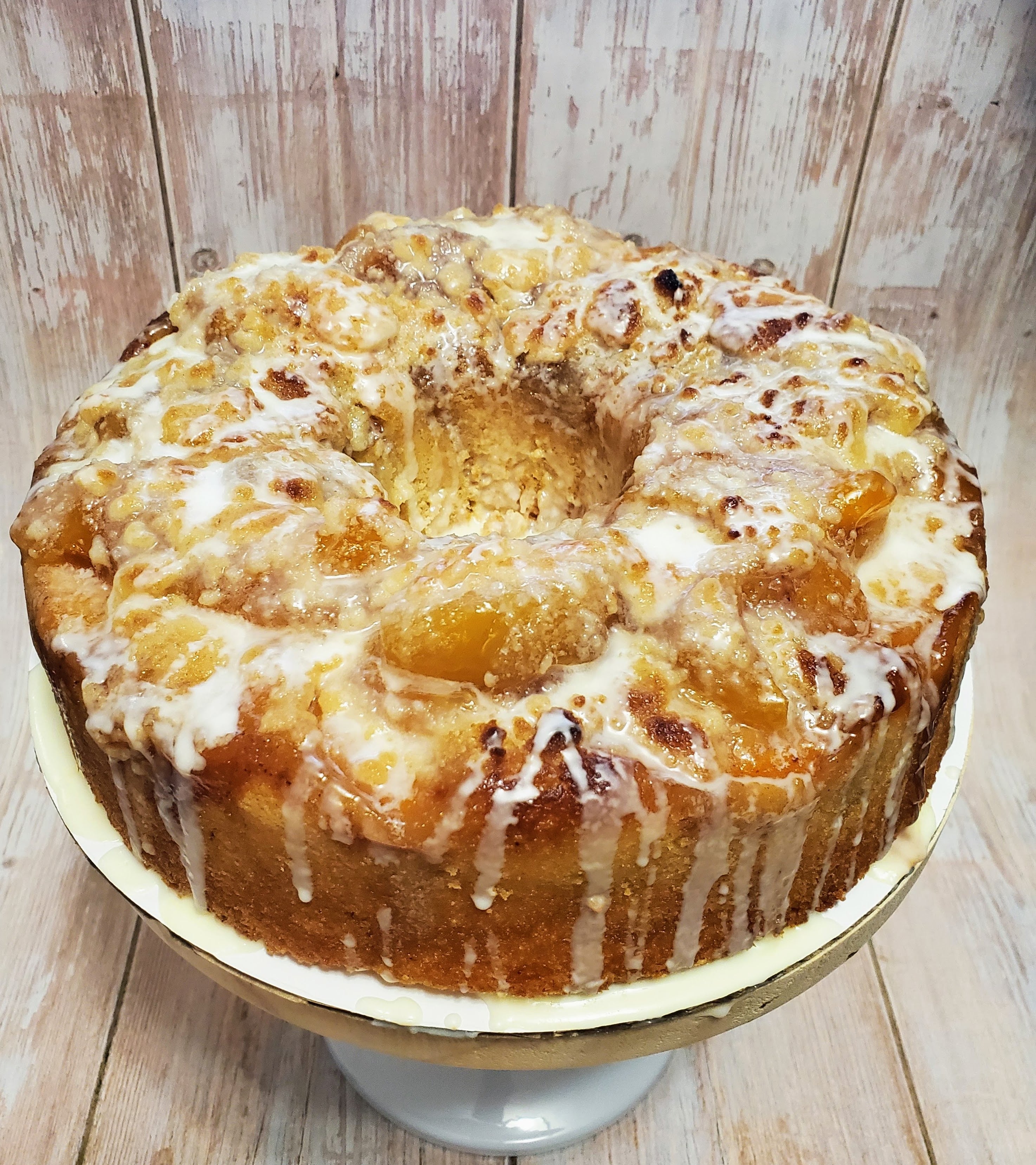 Peach schnapps cake – dairy and gluten free | Rosemary and Pork Belly