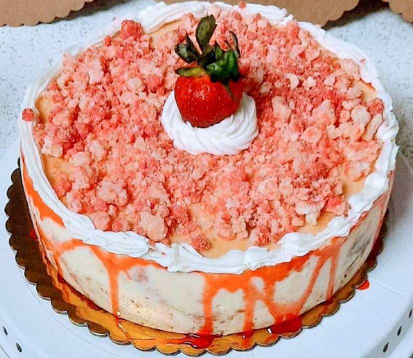 Strawberry Crunch Cheesecake